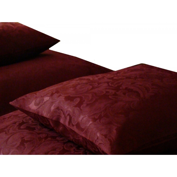 POŚCIEL ŻAKARDOWA 5cz. 220x200 BORDO POŚCIEL ŻAKARDOWA 5cz. 220x200 BORDO