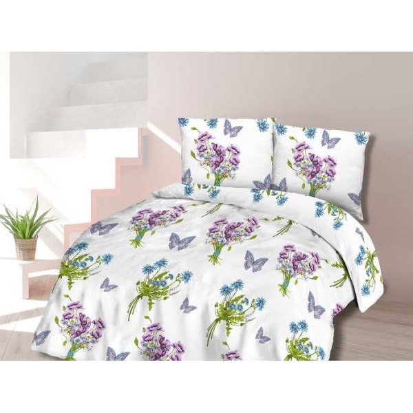 Pościel Flanelowa 220 x 200 Fiori V1