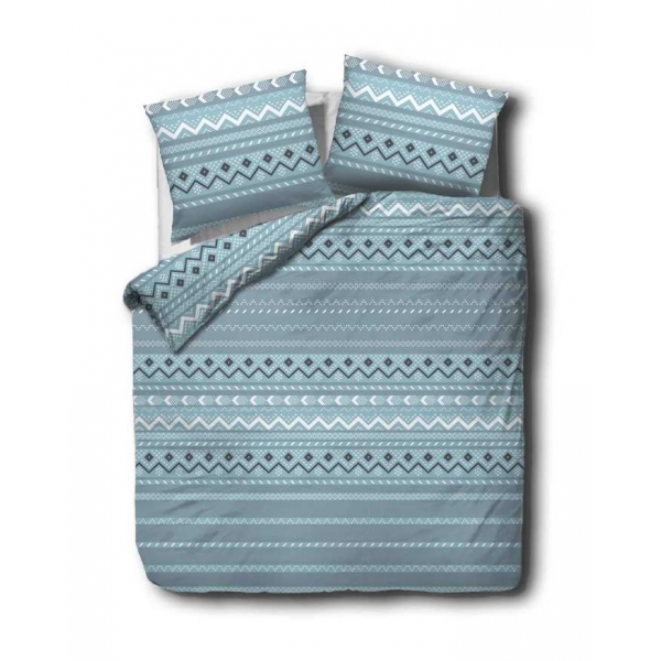 Pościel Flanelowa 160 x 200 Zygzak V2