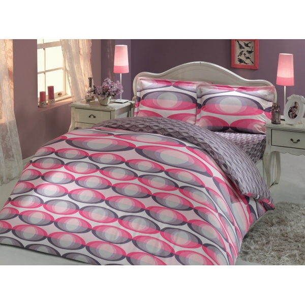 POŚCIEL SATYNOWA CAPRICE PINK 200 x 220