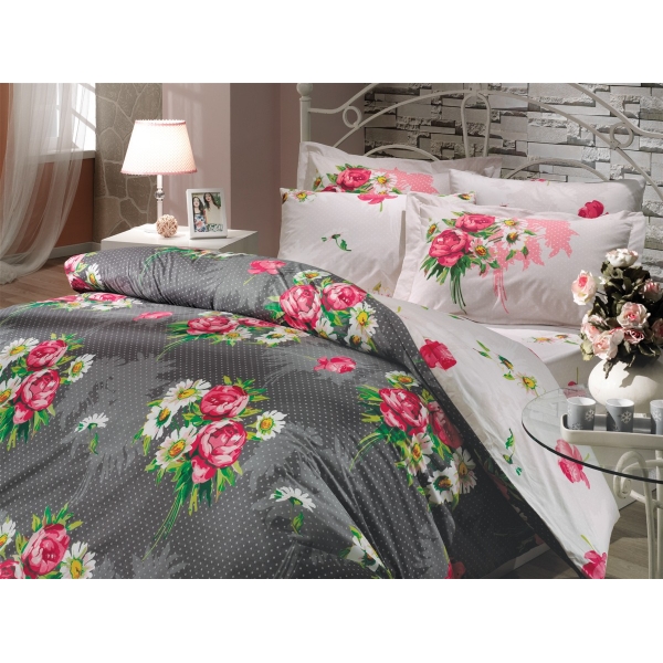 POŚCIEL BAWEŁNIANA CALVINA KOYU GREY 200 x 220 POŚCIEL BAWEŁNIANA CALVINA KOYU GREY 200 x 220