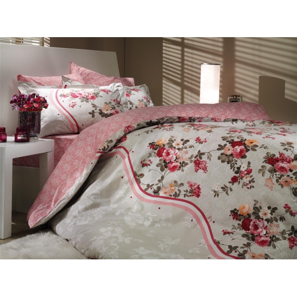 POŚCIEL BAWEŁNIANA SUSANA PINK 200 x 220 POŚCIEL BAWEŁNIANA SUSANA PINK 200 x 220