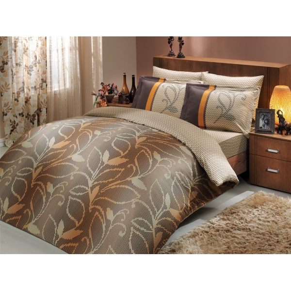POŚCIEL SATYNOWA VALANCE CAFFE 200 x 220 POŚCIEL SATYNOWA VALANCE CAFFE 200 x 220