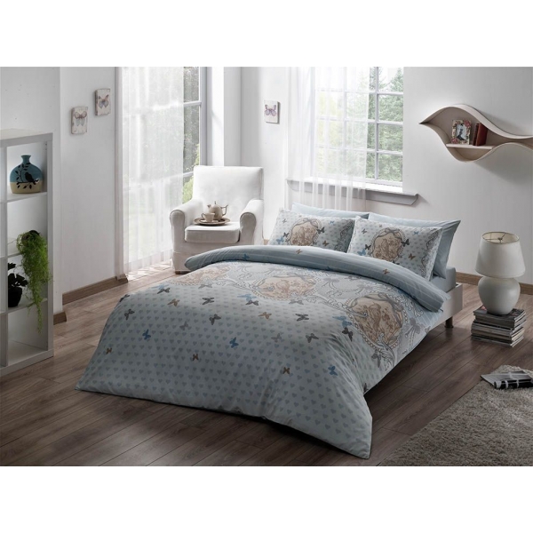 POŚCIEL BAWEŁNIANA LOIRE MINT 200 x 220
