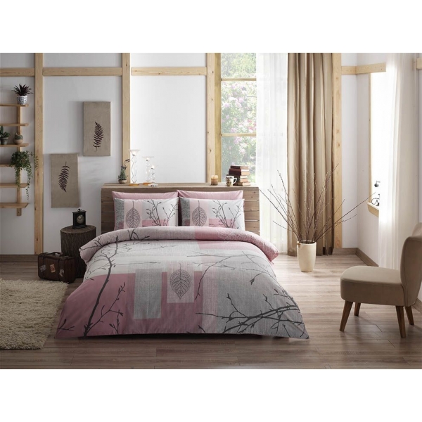 POŚCIEL BAWEŁNIANA LAUREL PINK 200 x 220 POŚCIEL BAWEŁNIANA LAUREL PINK 200 x 220