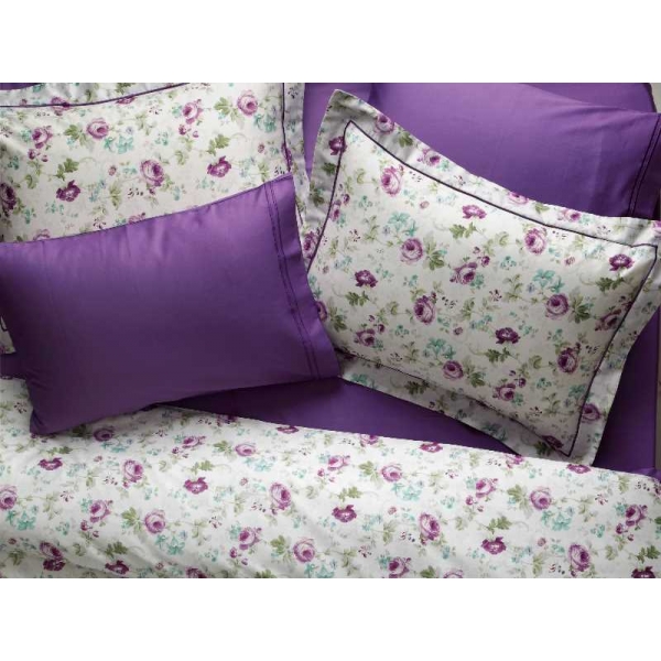 POŚCIEL SATYNOWA GARDEN VIOLET 200 x 220 POŚCIEL SATYNOWA GARDEN VIOLET 200 x 220