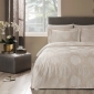 POŚCIEL SATYNOWA LIDIA BEIGE 200 x 220