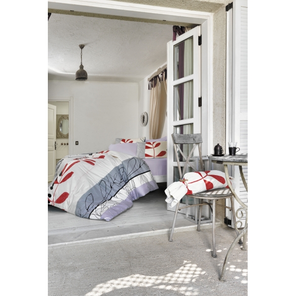 POŚCIEL BAWEŁNIANA PERLA GREY 200 x 220 POŚCIEL BAWEŁNIANA PERLA GREY 200 x 220