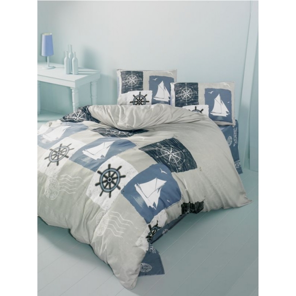 POŚCIEL BAWEŁNIANA ATLAS GREY 200 x 220 POŚCIEL BAWEŁNIANA ATLAS GREY 200 x 220