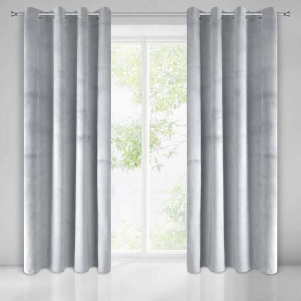 ZASŁONA PIERRE 250x140 JASNY SREBRNY ZASŁONA PIERRE 250x140 JASNY SREBRNY