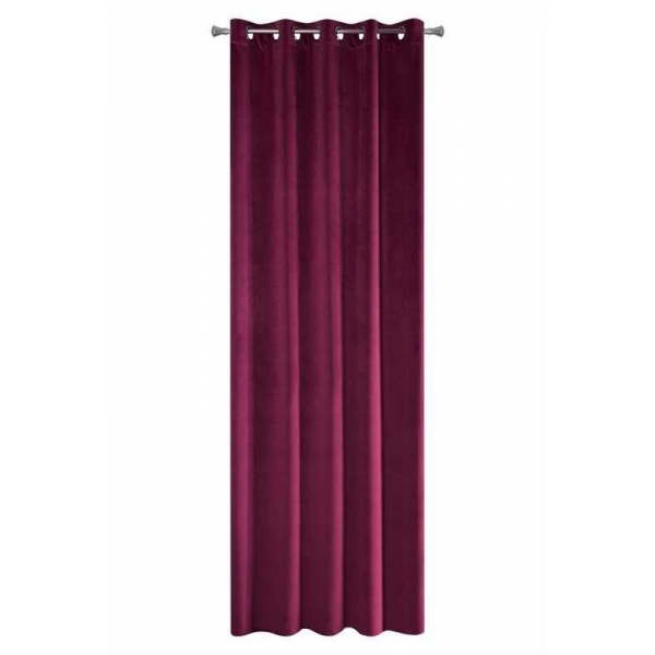 ZASŁONA VILLA 250x140 BORDO