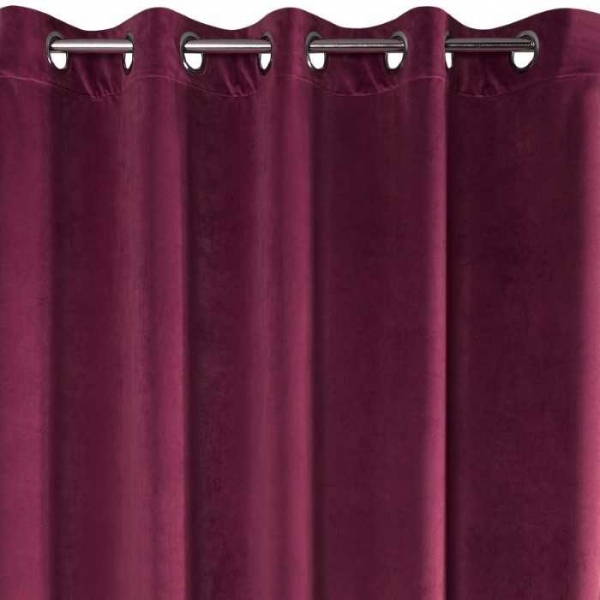 ZASŁONA VILLA 250x140 BORDO