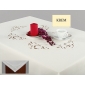 OBRUS HAFTOWANY ASTER KREM OBRUS HAFTOWANY ASTER KREM