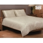POŚCIEL SATYNOWA HANA BEIGE 3cz. 220 x 200