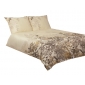 POŚCIEL SATYNOWA OLIMPIA BEIGE 3cz. 160 x 200