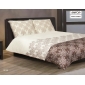 POŚCIEL SATYNOWA EVITA BEIGE 3cz. 160 x 200