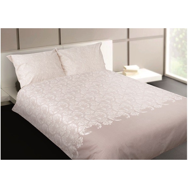 POŚCIEL FLANELOWA 160 x 200 CORA BEIGE POŚCIEL FLANELOWA 160 x 200 CORA BEIGE