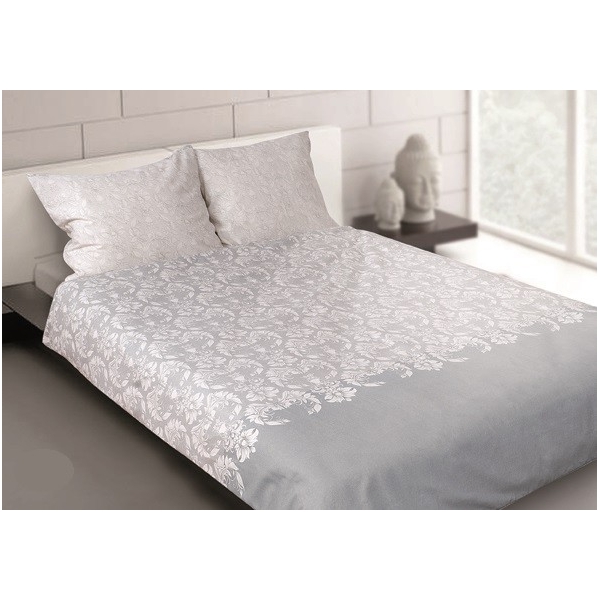 POŚCIEL FLANELOWA 160 x 200 CORA GREY