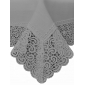 OBRUS Z GIPIURĄ SZARY V3 OBRUS Z GIPIURĄ SZARY V3