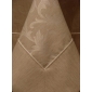 OBRUS LNIANY ROYAL NATURAL Z SERWETKAMI I RANEREM 220x145