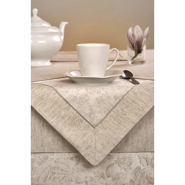 SERWETKA LNIANA 35 x 35 SECRET ROSA -  10 szt