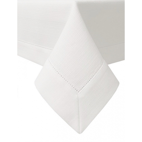 KOMPLET SERWETEK LINO MEREŻKA BIAŁY 35 x 35 - 6 szt.