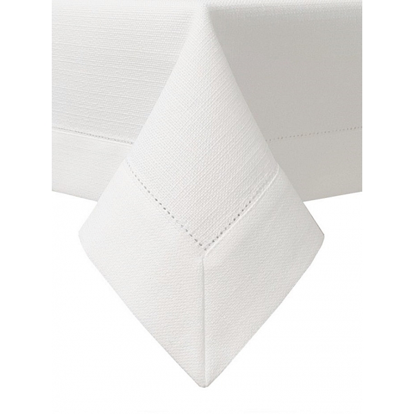 KOMPLET SERWETEK LINO MEREŻKA BIAŁY 35 x 35 - 6 szt.
