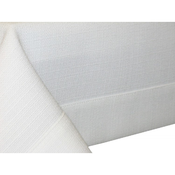 KOMPLET SERWETEK LINO BIAŁY 35 x 35 - 6 szt.