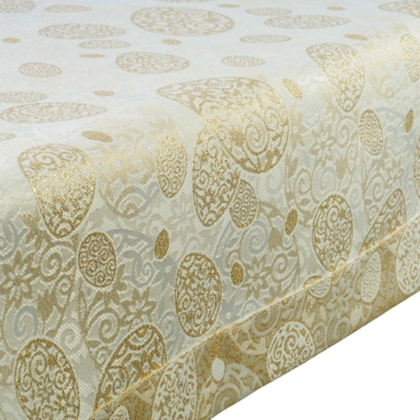 OBRUS WIELKANOCNY ZŁOTA PISANKA - Produkt na indywidualne zamówienie
